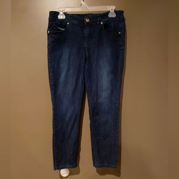 Cache Skinny Cropped Pants Size 8 - Picture 2 of 11